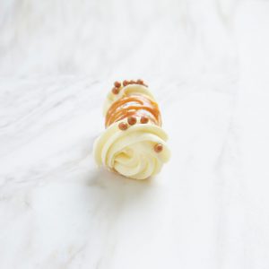 salted caramel cannoli